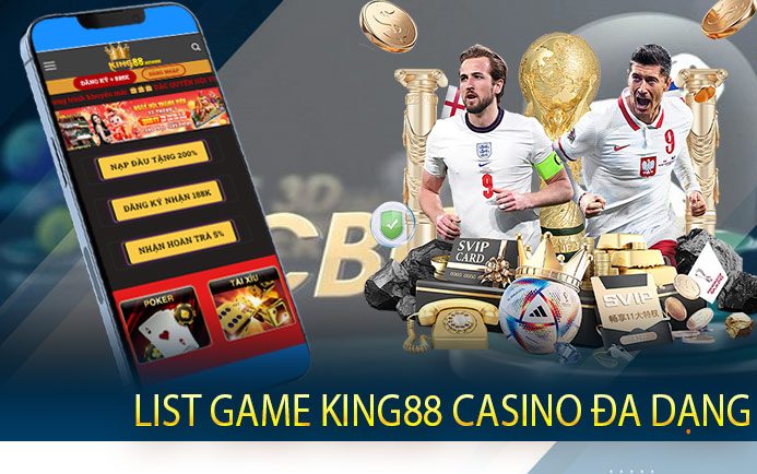 Khám phá các tựa game casino online King88 hấp dẫn